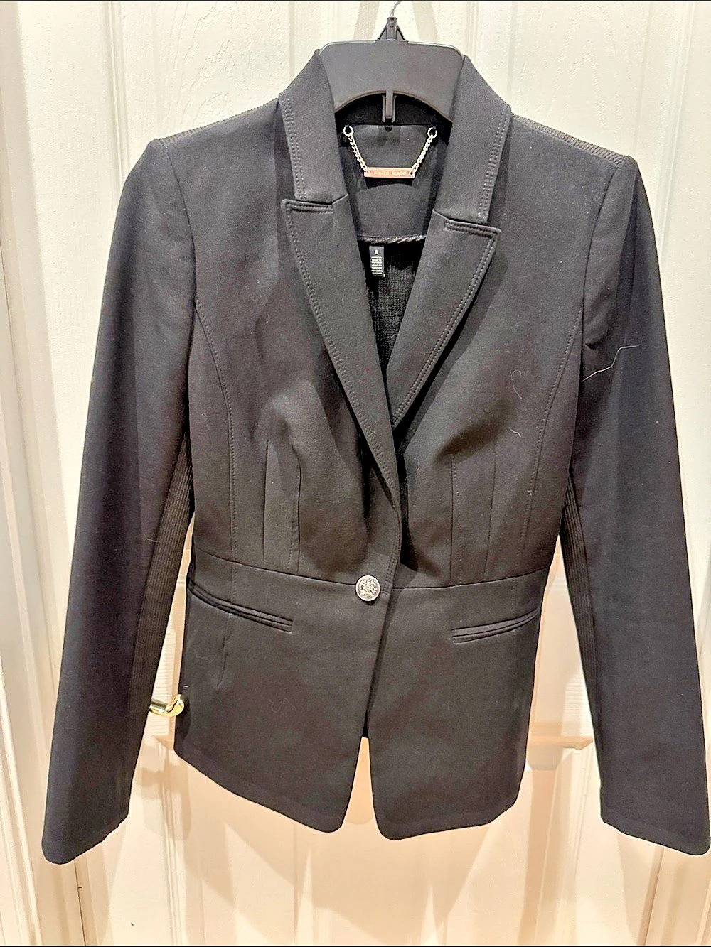 White House Black Market Black Blazer Size 0 Like New